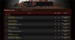 Desktop Screenshot of forums.rohonline.net